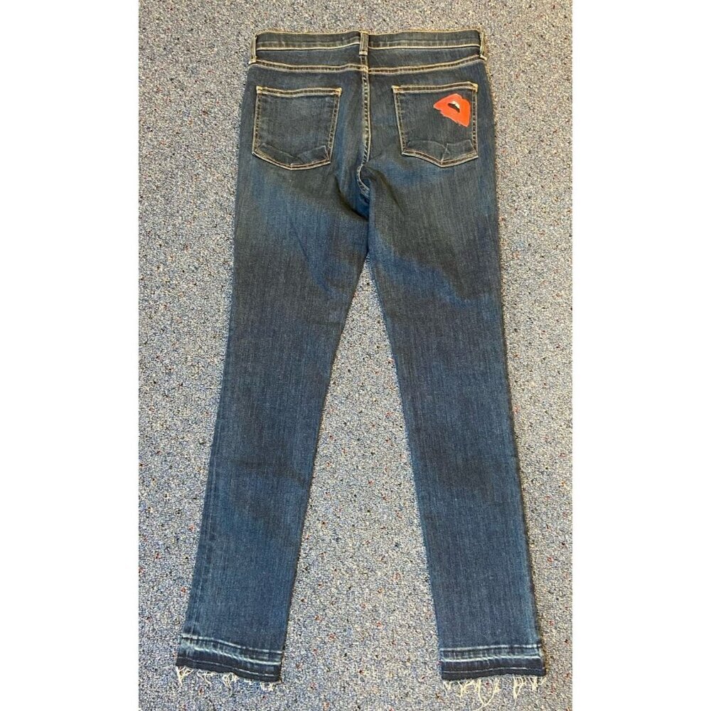 Veronica Beard Classic Blue Skinny Jeans - Picture 4 of 7